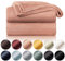 Blumtal Fleecedecke, 150 x 200 cm, puderrosa, Öko-TEX®, Decke für Sofa, Cocooning – Fleecedecke, dick, flauschig, weich und warm, hohe Qualität