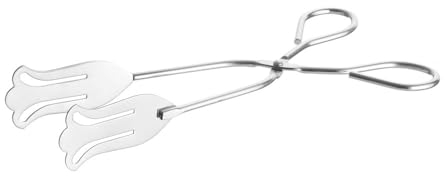 HENDI Gebäckzange, Geschirrspülmaschinengeeignet, Servierzange, Tortenzange, Küchenzange, Dekorativ und funktional, 220mm, Edelstahl