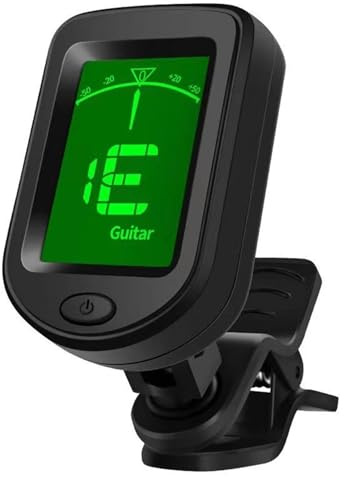 Accordeur de guitare à clipser pour guitare acoustique/électrique - Accessoires Accordeur de guitare | Accordeur à clipser pour guitare | Modes de réglage multifonctions pour ukulélé, violon, basse