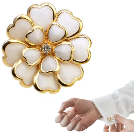 Dekorativa knappar för kläder, DIY knappar för vintage och sofistikerade kläder | för att täcka över blusknappar | Present till, mamma, fru, dotter, flickvän och