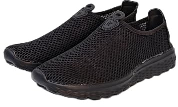 Zapatillas Deportivas Hombre Sin Cordones, Slip-On Ultraligeras, Tejido Transpirable de Malla, Suela EVA Flexible y Antideslizante, Máxima Comodidad para Caminar y Viajar