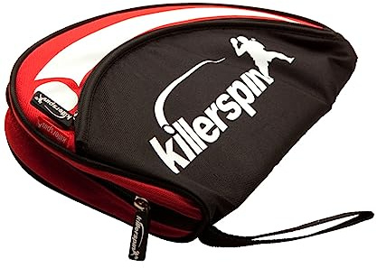 Killerspin Barracuda Ping Pong Paddle Case – Table Tennis Racket Cover with Ball Holder, Durable Travel Storage Bag for 1–2 Paddles & Accessories