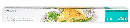Lakeland Extra-Strong Foil 50cm x 25m – Extra Wide 30% Thicker Than Most Other Brands