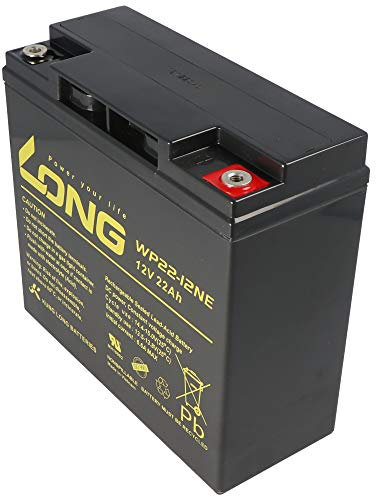 Kung Long WP22-12NE Akku 12 Volt 22 Ah 181x76 x167mm, M6 Innengewinde