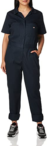 Dickies Mujer, Mono Flex de manga corta, NAVY Talla únicaCURO, XL