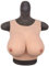 FHUILI Crossdressers Silikon Brüste - runde Kragen-Entwurfs-Silikon Falsche Brüste - Naturgetreue Fake Breasts für Cross-Dressing Transvestite Cosplay, G Cup,A