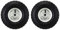 Easy Shopping® Set of 2 10 Pneumatic Wheels for Sack Trucks/Trolleys/Wheelbarrows