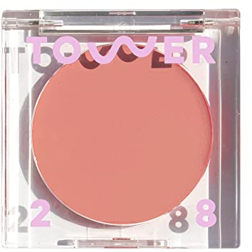Tower 28 BeachPlease Cream Blush + Tinted Lip Balm - Multi-Use Lip Tint + Dewy Blush for Cheeks With Aloe Vera + Green Tea - Vegan, Non-Comedogenic Makeup for Sensitive Skin - Magic Hour (0.16 oz)