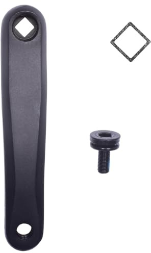 Alps2Ocean universell vevarmm, 152 mm/160 mm/165 mm/170 mm/175 mm vänster vevarm, vevarm vänster tillgänglig i diamanthål och fyrkantigt hål för stadscykel, hopfällbar cykel, MTB, elcykel,