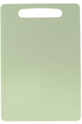 Fackelmann Ocean Tabla de Cortar Mediana, Polipropileno, Material Ligero, Higiénico y Fácil de Lavar, Apta para Lavavajillas, 35x24 cm, Color Verde Agua, 1 ud.