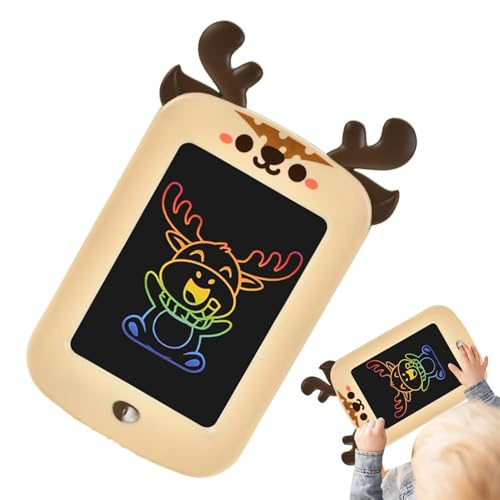 Doodle Board, LCD-skrivbräda, ritbräda för surfplattor, raderbar återanvändbar färgplatta för pojkar och flickor över 3 år