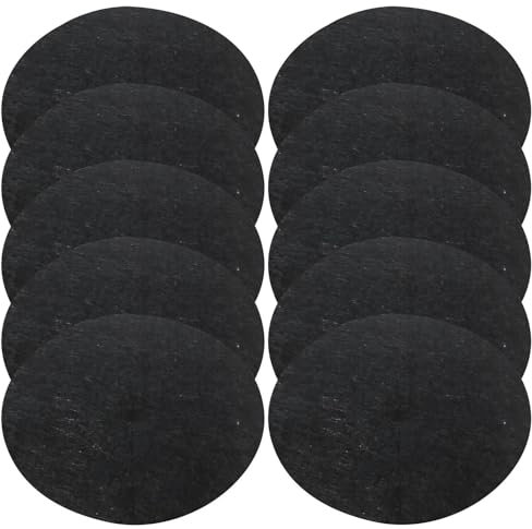 Liakyunf Gewebte Baummulchringe, 10 Stück Baumschutz Unkrautmatten, Zur Unkrautbekämpfung, Wurzelschutz Wurzelschutz Baumschutzmatte