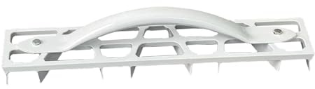rongweiwang Cazzuola per intonaco, cazzuola per cemento, strumenti per intonacare, pavimenti in piastrelle, imbianchino, bianco, 45x9x8.5 cm