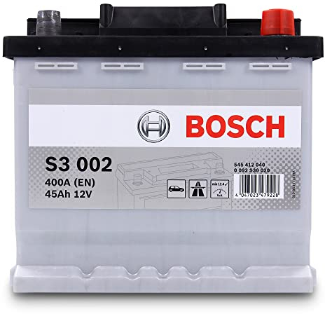 BOSCH Batteria 45, Ah 400, A/EN 0 092 S30 020 L 207mm B 175mm H 190mm