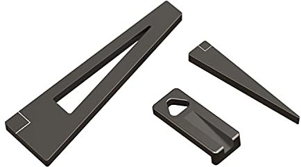 Tough Tactical Tools Ensemble de niveleur de Lunette pour Le Montage de Lunette de visée et de Lunette de Mise à Niveau montés dans des Montures Monobloc ou des Anneaux de Lunette