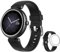 SHANG WING Lynn Smartwatch Damen,1.1 Zoll Klein Touchscreen Fitnessuhr Damen,Klein Stilvoll Fitnessuhr mit Schrittzähler Schlafmonitor SpO2-Überwachung Pulsuhr Smartwatch für Android iOS