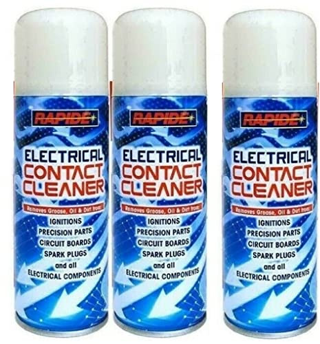 Optimal Products ELECTRICAL CONTACT CLEANER FAST WORKING SWITCH CIRCUIT TERMINAL BOARD SPRAY CAN UK (3)