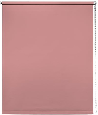Pink Thermal Blackout Roller Blind - 90cm width x 165cm drop | Pink thermal blackout roller blind. 85cm width x 165cm drop. Suitable for recess or face fitting. Energy efficient.