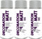 Fahrzeugteile Hoffmann 3er Sparpack DC Lackspray matt 400ml nach RAL freie Farbauswahl (3 Dosen in lichtgrau MATT RAL 7035)