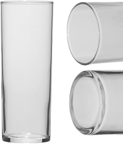 Glasveredlung Schmitz Kölner Stangen Kölschgläser Biergläser, dicker Rand, 24,5 cl mit Füllstrich 0,2 l /-/ CE (24)