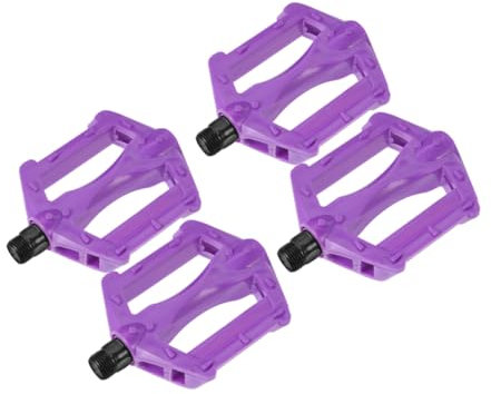 BESPORTBLE 2paare Fahrradpedale Für Mountainbike Flache Pedale Zum Radfahren rutschfeste Outdoor-Pedale Für Jugendliche Und Erwachsene Fahrradzubehör