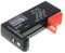 EUZUXU Universal Battery Tester, Universal Battery Checker, for AA, AAA, C, D, 9V, 1.5V Button Cell Batteries (Model: BT-168)