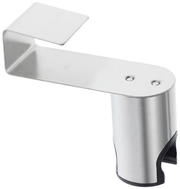 SOPOTUTU Soporte Ducha Pared de Acero Inoxidable Resistente al Óxido Fijación por Tornillos para Baño y Pared del Tanque de Inodoro