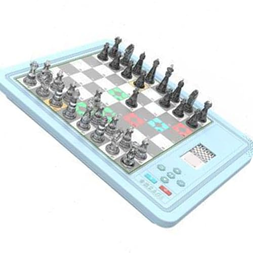 Acouto Conjunto de Ajedrez Electrónico con AI Oponente 3 Modos de Juego Juego de Mesa de Ajedrez de Computadora Magnética Portátil para Niños Jefes de Adultos Establezca su Mejora Esta Habilidades T