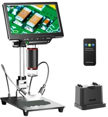Digitalt Mikroskop 1300X 7 IPS-skärm HDMI Elektronisk Mikroskopkamera For Reparation Lödning PC/TV-kompatibel