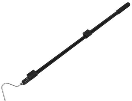 DECOMELODY Gancio per Cattura Serpenti in Lega di Alluminio Manico Telescopico Antiscivolo, Strumento Versatile per Manipolazione Serpenti in Campeggio Outdoor Sicuro