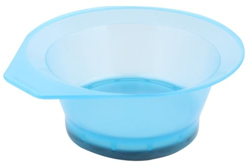 BETOOKY 2piezas Bol para Teñir el Pelo Transparente Cuencos de Mezcla para Tinte DIY Herramienta Reutilizable para Peluquería y Salón Color Aleatorio