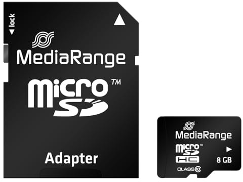 MediaRange 8Gb Microsdhc Class 10, MR957
