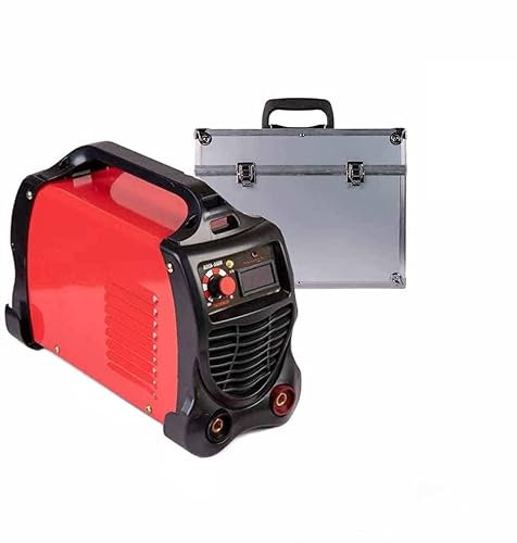 Saldatrice 400 Ampere Inverter ad Elettrodo Professionale Fabbro Mini Portatile Leggera con Valigetta in Metallo e Accessori (Cod. 5795)