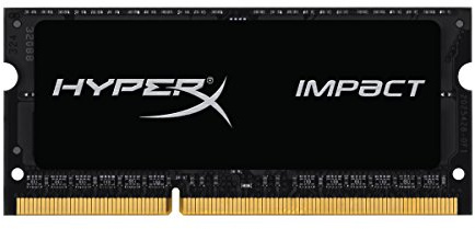 HyperX Impact HX318LS11IBK2/16 Memoria RAM 1866 MHz DDR3L CL11 SODIMM 1.35 V, 16 GB Kit (2 x 8 GB)