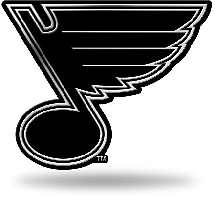 Rico Industries NHL St. Louis Blues Chrome Finished Auto Emblem 3D Sticker