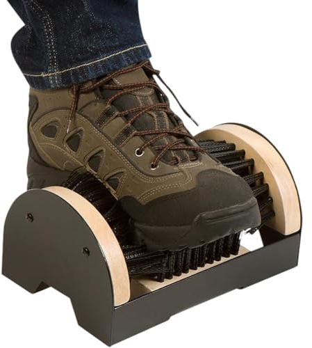 Kole Imports Shoe Boot Floor Mount Scraper