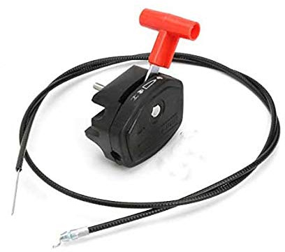 Alamor Universal 142 cm (56 tum) gasreglage och choke spak kompatibel med gräsklippare