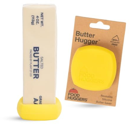 Food Huggers Butter Hugger - Patented Butter Cover - Keeps your butter snugly sealed and fresh