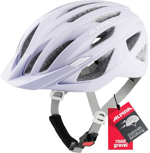 ALPINA Parana - Leichter, Individuell Anpassbarer Touren Fahrradhelm Mit Fliegennetz Für Erwachsene, Pastel Rose matt, M (55-59 cm)