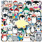 HDGSAFD 100 Pinguin-Aufkleber, Niedliche Cartoon-Aufkleber, Interessante Graffiti-Aufkleber, Können Zum Dekorieren Von Sammelalben, Skateboards Und Gepäck Verwendet Werden