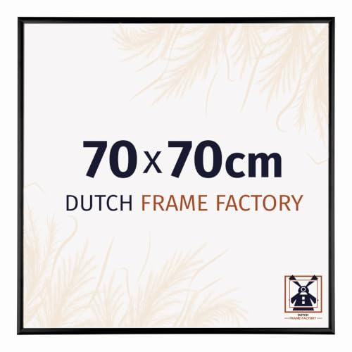 Dutch Frame Factory - Picture frame 70x70 cm Black Matte - Aluminium