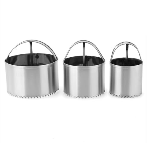 Fioriera per bulbi, in acciaio inox, strumento da giardino per piantare facilmente fiori e semi, portatile, essenziale per il giardinaggio