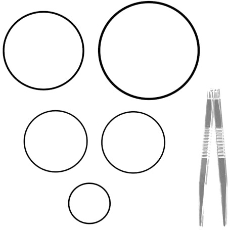 CD Player Replacement Belt Kit for Sony RCD-W500C W50C W2000ES 5-Pack