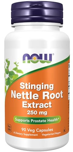 NOW Foods Supplements, Stinging Nettle Root Extract (Urtica dioica) 250 mg, Supports Prostate Health*, 90 Veg Capsules