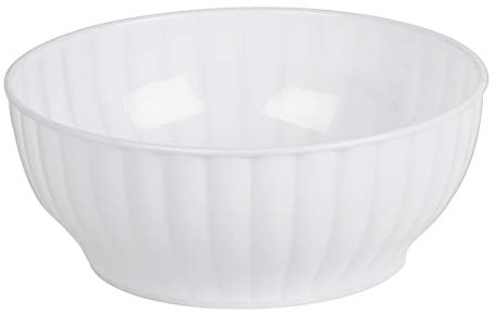 Mobil Plastic - Insalatiera in plastica diametro 16 cm - bianco neutro