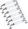 Lot de 6, Boutons de Porte en Céramique Poignée de Meuble Tiroir, Porcelaine Poignée de Meuble de Cuisine de Porte d'Armoire