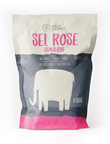 Sel Rose De l'Himalaya, Fin, 100% Naturel. Pas D'additifs, Pas De Raffinage. Teneur Plus Élevée En Oligo-Éléments. Assaisonner Et Assaisonner. Origine : Pakistan