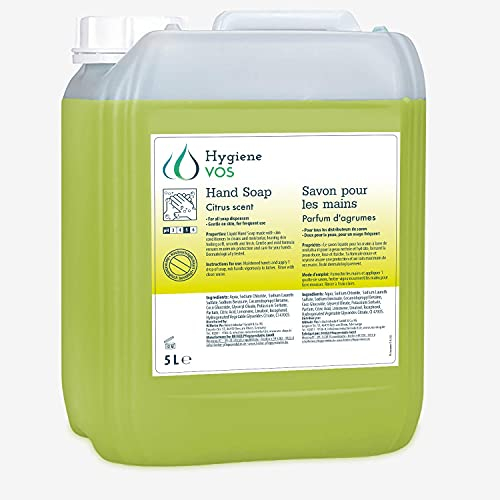 Hygiene VOS Cremeseife Citro 5 Liter milde Waschlotion Seifencreme für alle gängigen Druckspendersysteme und Seifenspender