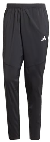 adidas Herren Own The Run Pants Hose, Black, L