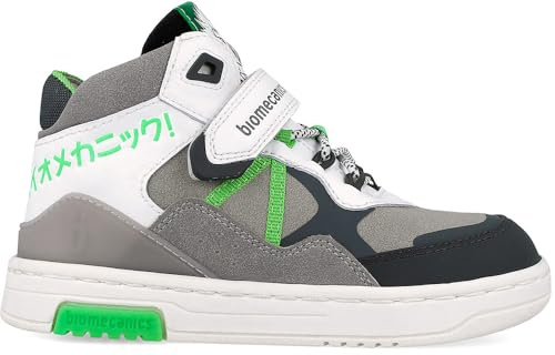 Biomecanics Botines deportivos para chico 251237 Bioevolution Casual de la talla 27 en color BLANCO_VERDE_A543